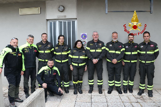 Civitanova - Inaugurata la nuova sede regionale del Nucleo Cinofili e Sapr